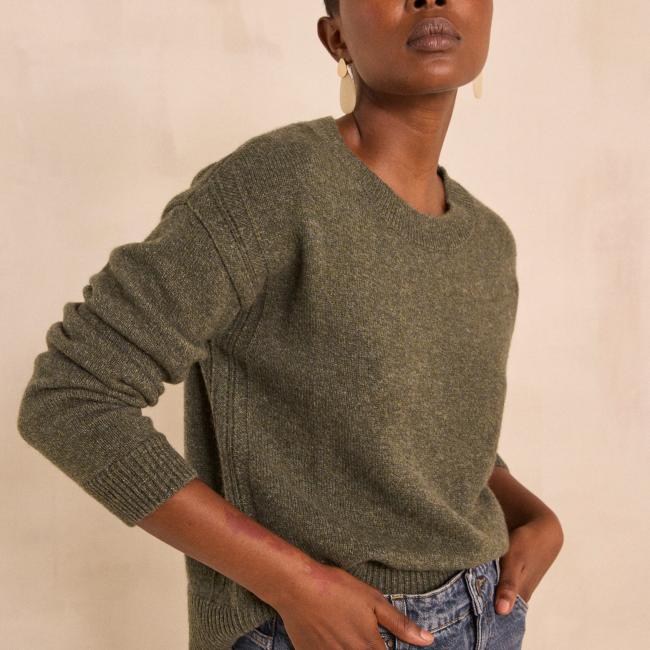 Pull en laine et yack ALAN