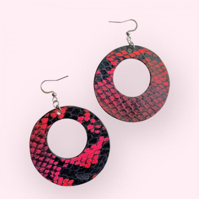 CRÉOLE EN CUIR FANTAISIE, MILA