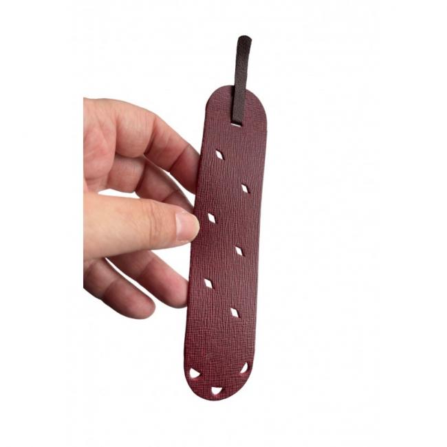 MARQUE PAGE EN CUIR, MAMZELLEBIJOUX