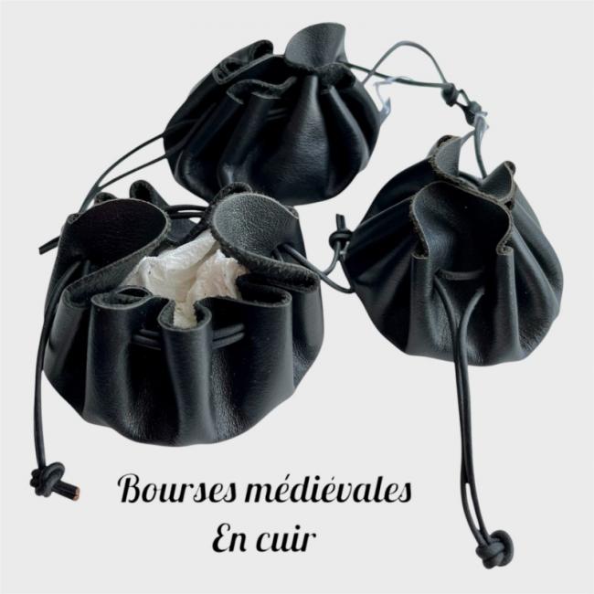 BOURSE EN CUIR, MAMZELLEBIJOUX