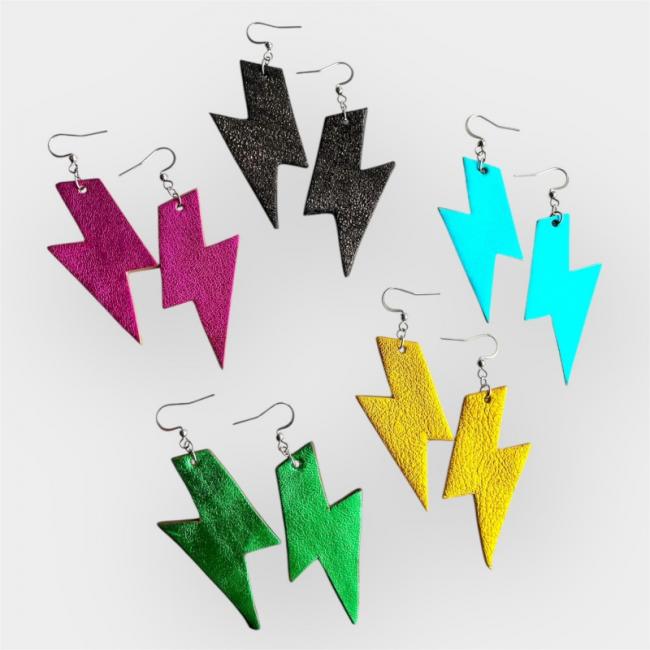 BOUCLES D'OREILLES ECLAIR, MODÈLE LULU