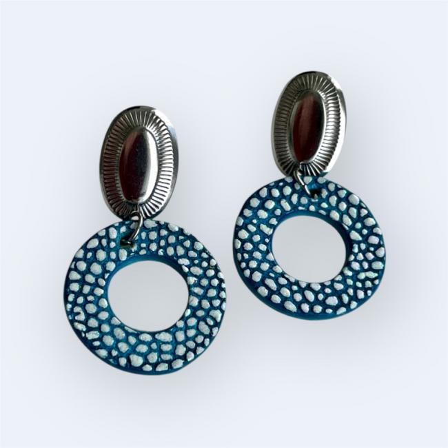 CRÉOLES BLEU TACHETÉES, LYVI