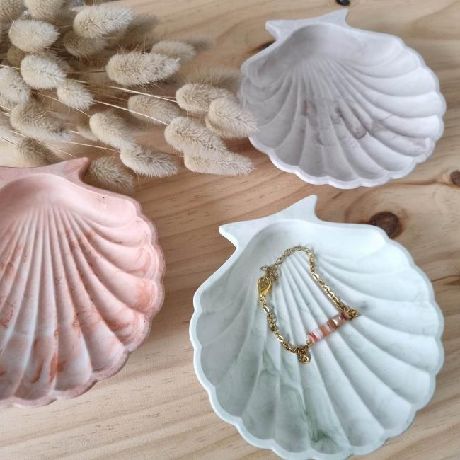 Coupelle à bijoux coquillages
