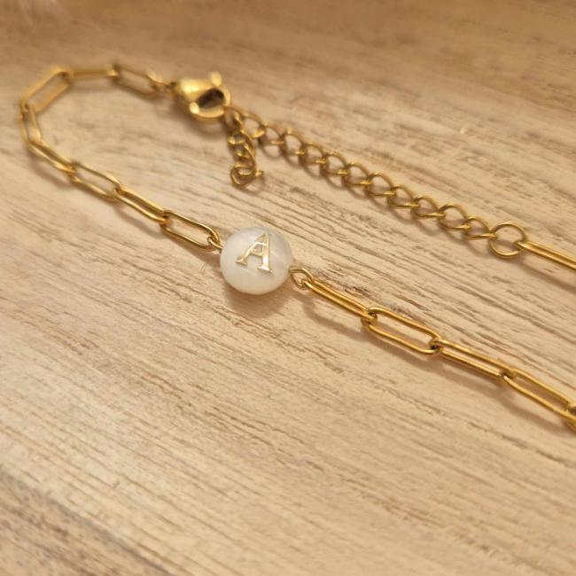 Bracelet lettre