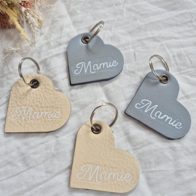 Porte-clés Coeur à personnaliser
