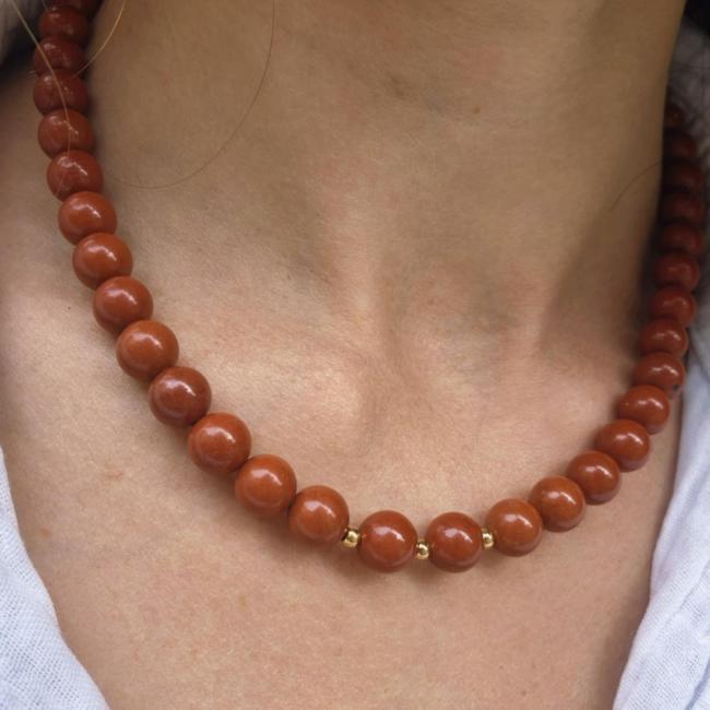 Collier rouille, acier inoxydable