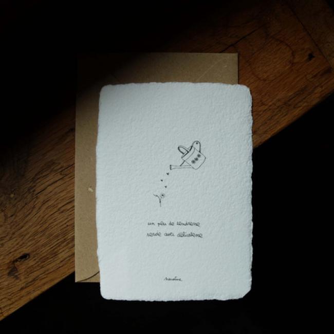 Carte " Pichet tendresse "