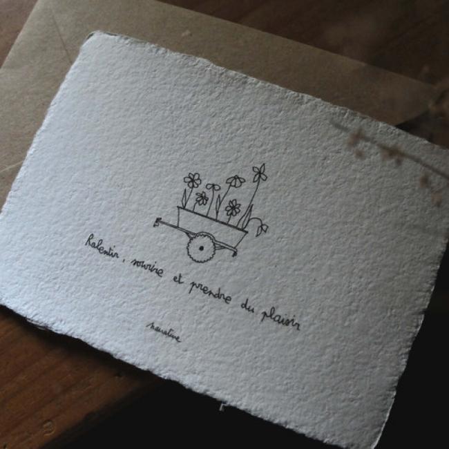 Carte " Ralentir "