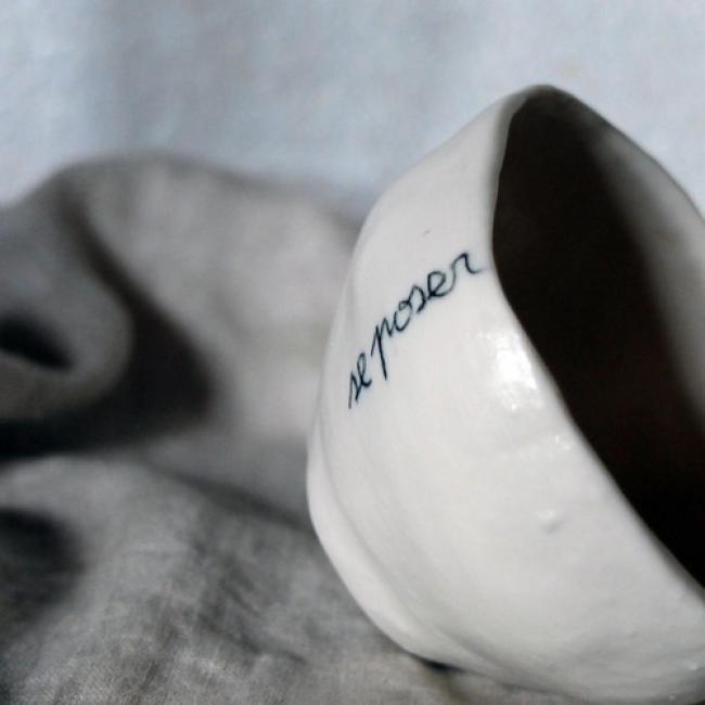 Tasse porcelaine - Se poser