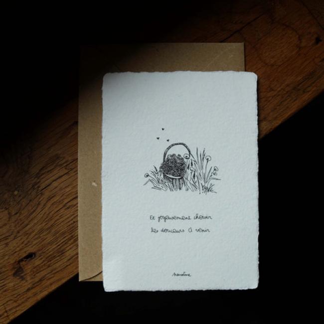 Carte "Joyeuses douceurs"