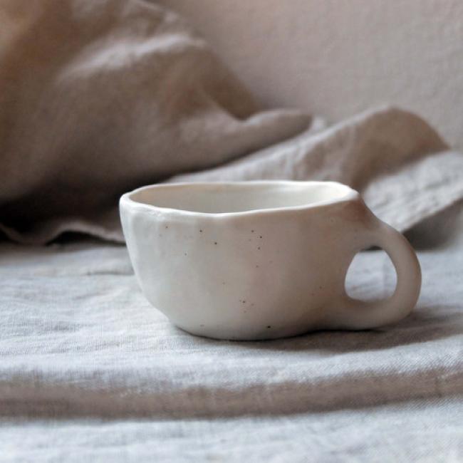 Tasse anse porcelaine - Se poser