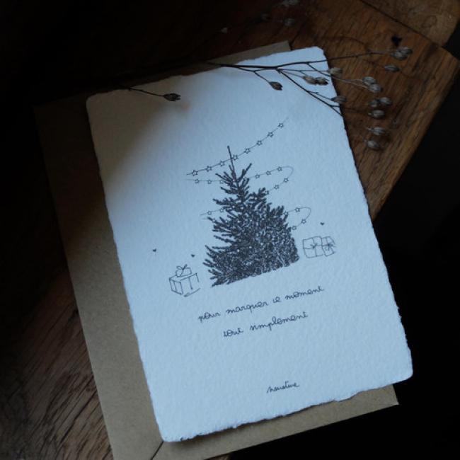 Carte " Sapin "