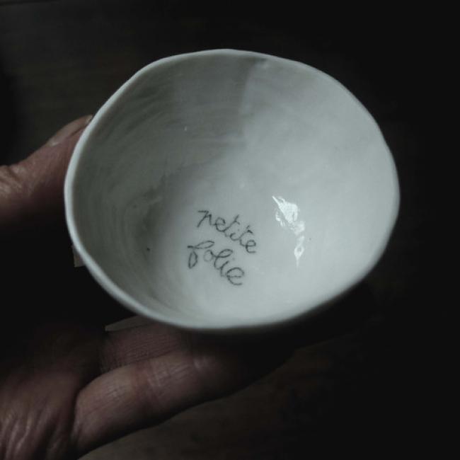 Petite coupelle porcelaine - Petite folie