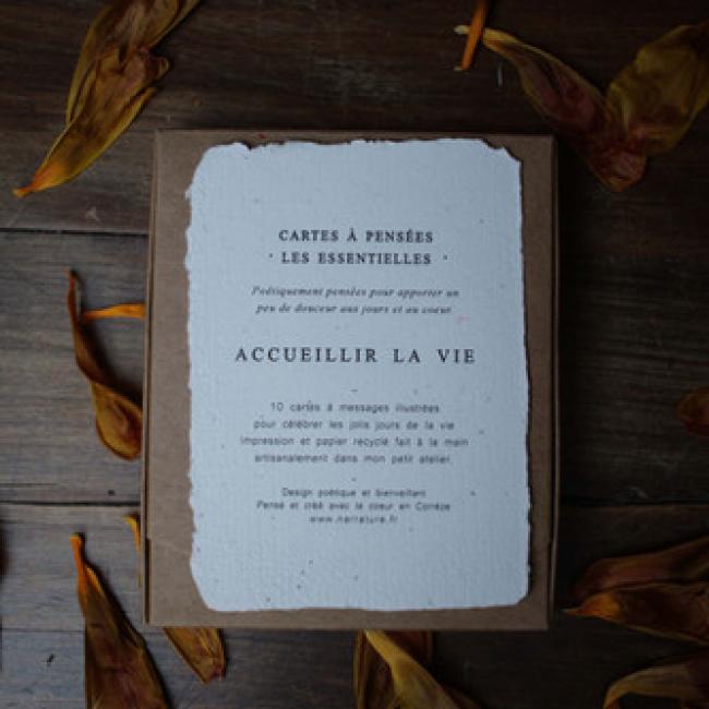 Coffret LES ESSENTIELLES - 10 cartes -Accueillir la vie