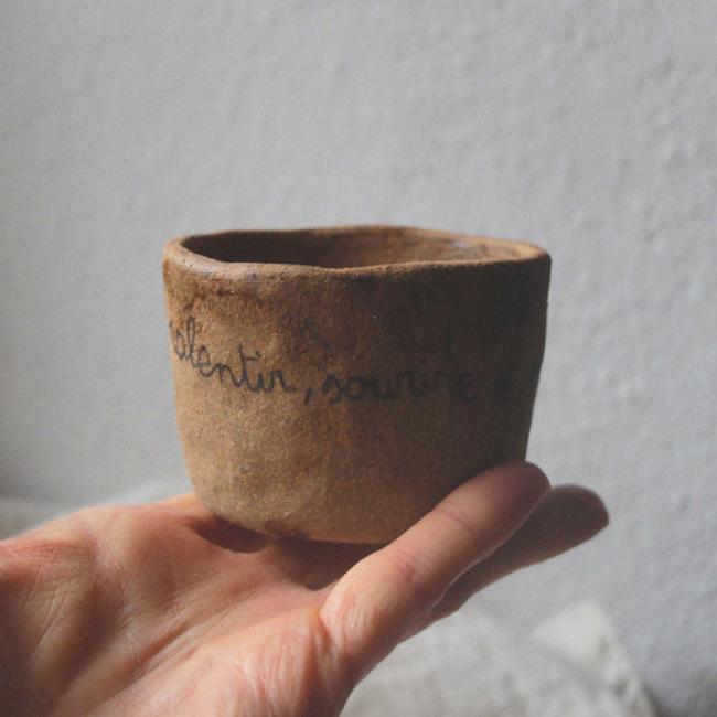 Tasse grès - Ralentir