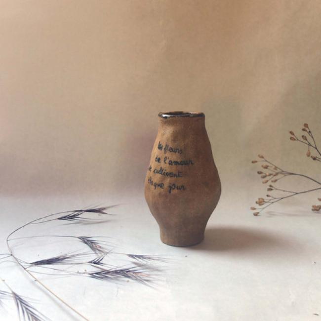 Vase-soliflore - Fleurs de l'amour