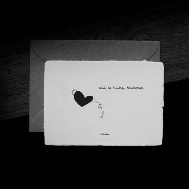 Carte "tendres tendresses"