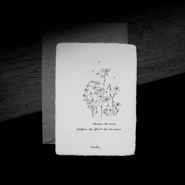 Carte " Douceur de vivre"