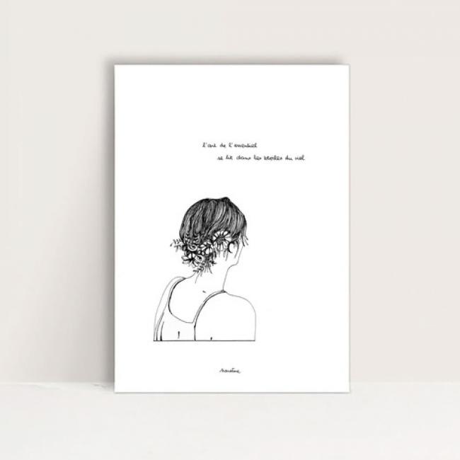 Mini-Affiche" L'art du ciel "