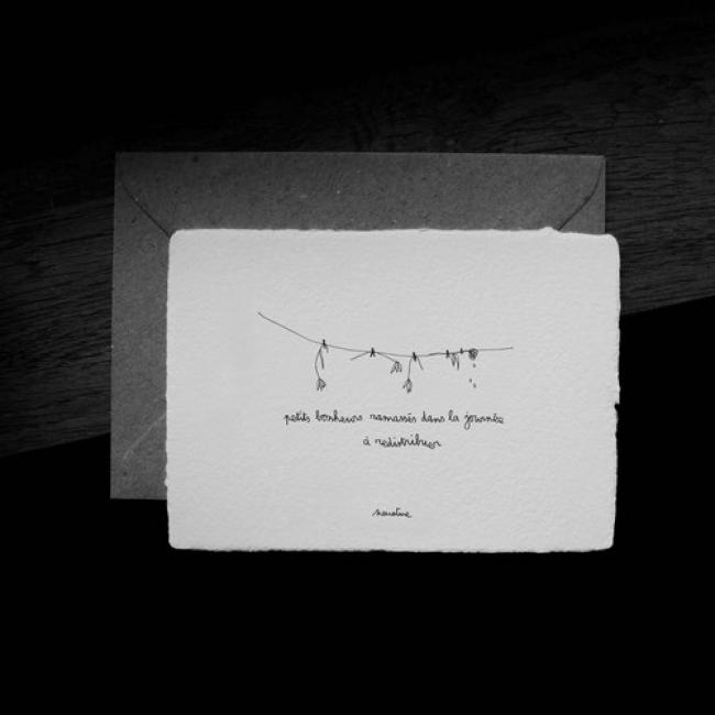 Carte " Petits bonheurs "