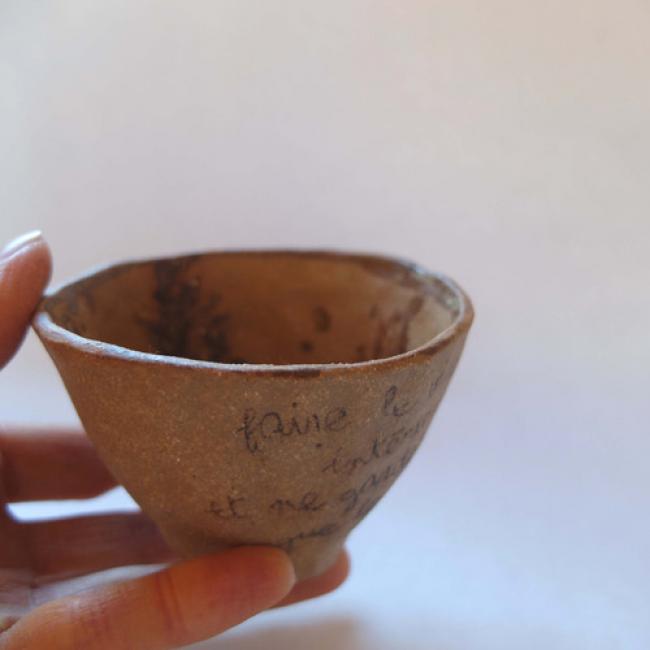 Tasse -Vide intérieur
