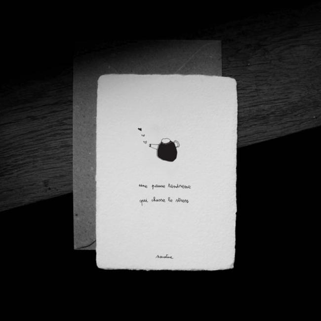 Carte "Pause tendresse "