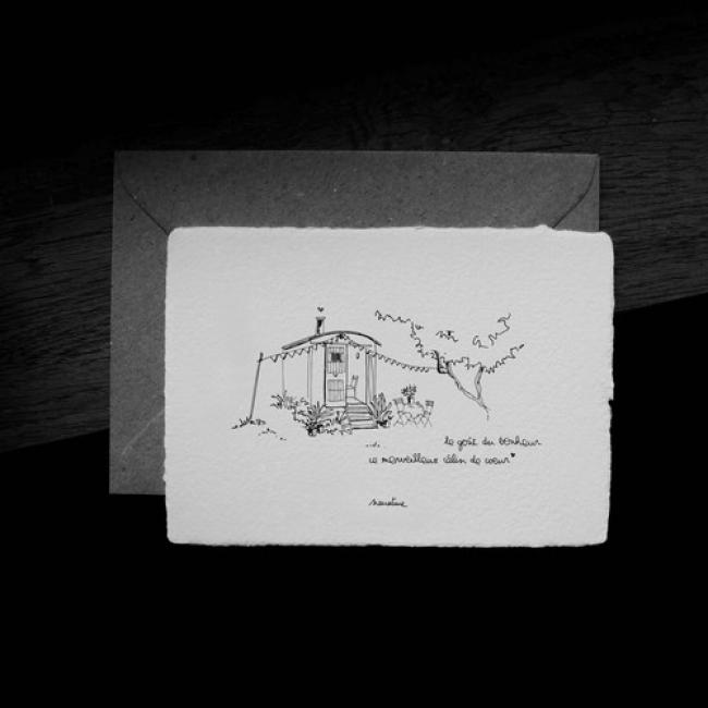 Carte " Ma maison bohème "