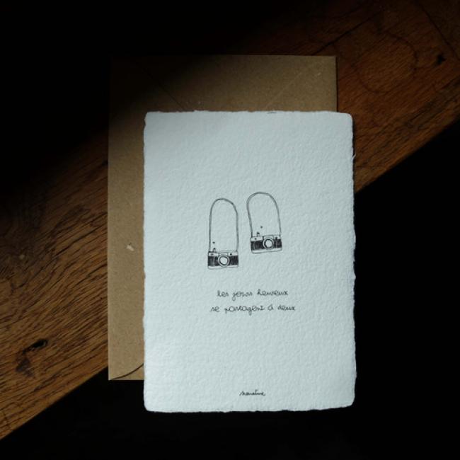 Carte "Les jours heureux "