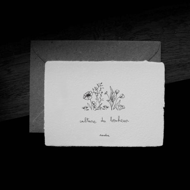 Carte " Culture du bonheur "