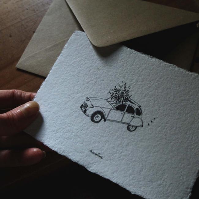 Carte " 2CV "