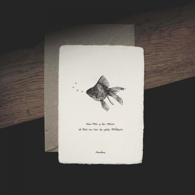 Carte " Poppy le poisson "