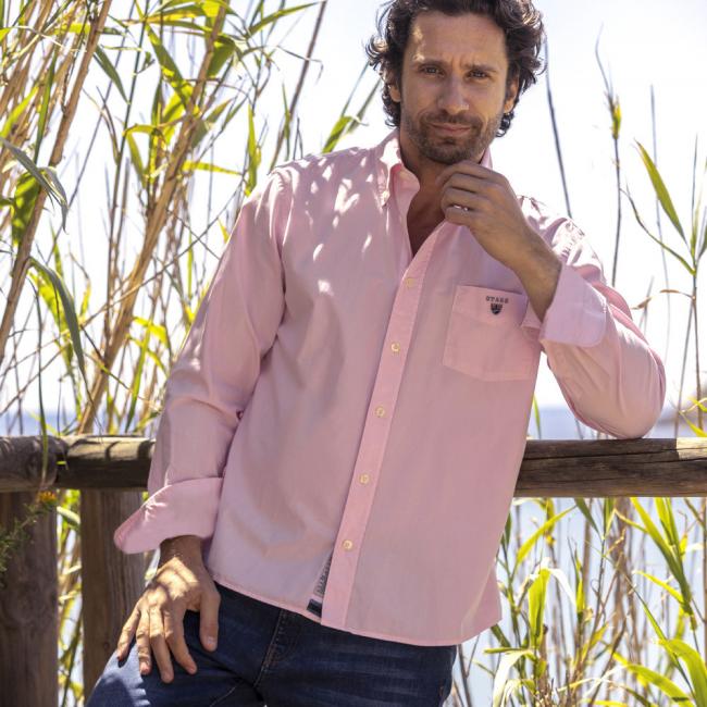 25 THOMAS CHEMISE ML OTAGO PINK JJ