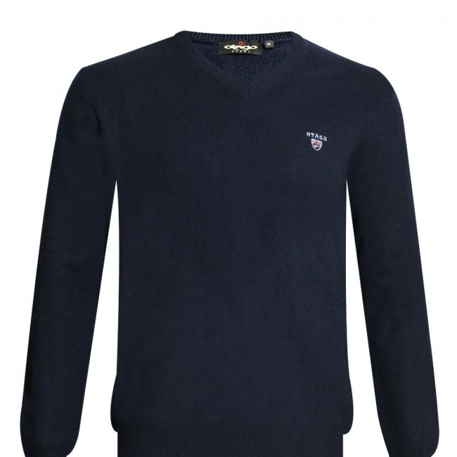BUENOS AIRES PULL COL V OTAGO BLEU MARINE