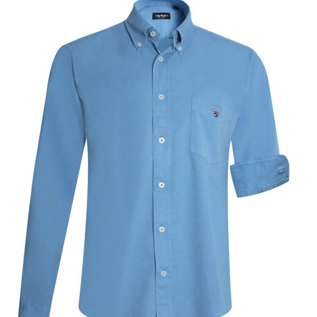 25 THOMAS CHEMISE ML OTAGO BLEU GORONA