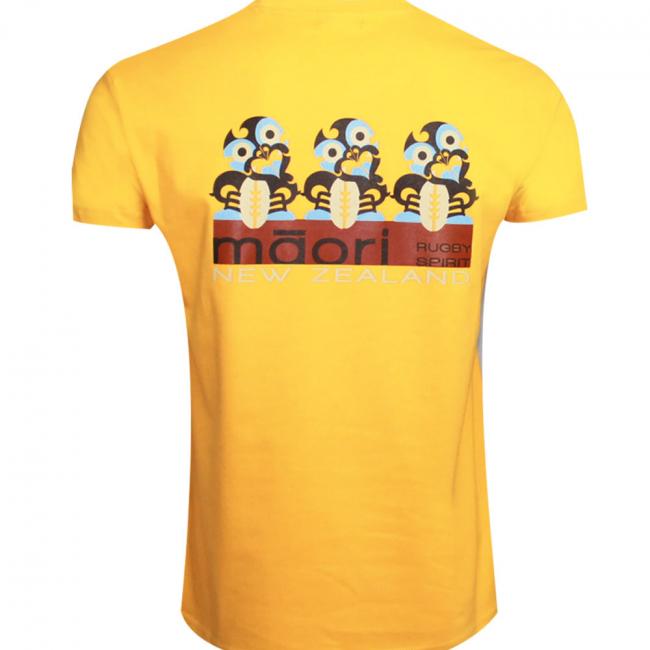 OLD 3 COEURS TSHIRT JAUNE