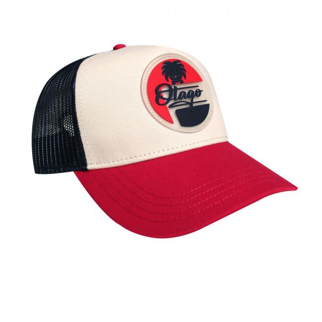 25 CASQUETTE SILCAP OTAGO ECRU ROUGE MARINE TU ECRU ROUGE MARINE