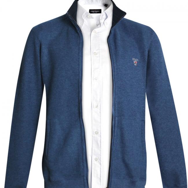 25SW7 SWEAT ZIP OTAGO DENIM