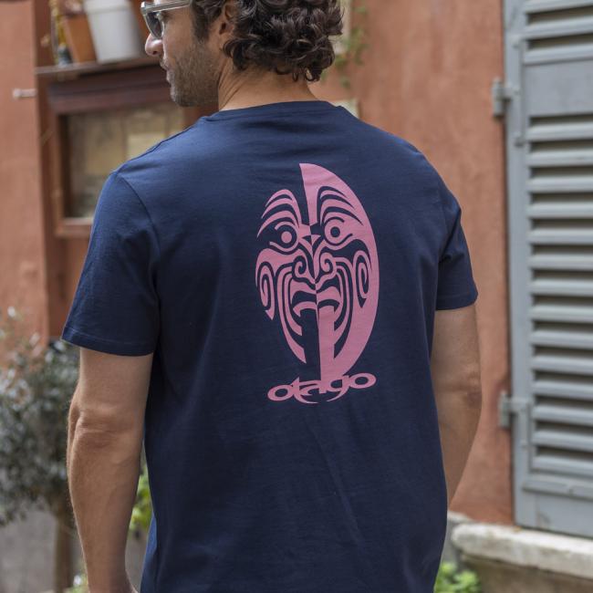 25 MASK TEE SHIRT OTAGO BLEU MARINE