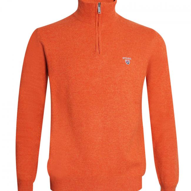 25 BUENOS AIRES PULL COL ZIP OTAGO ORANGE