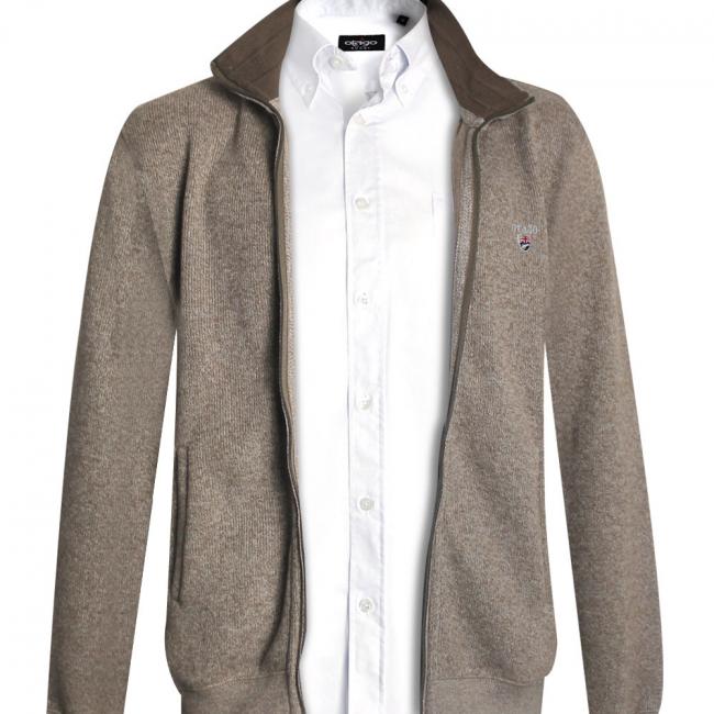25SW7 SWEAT ZIP OTAGO BEIGE