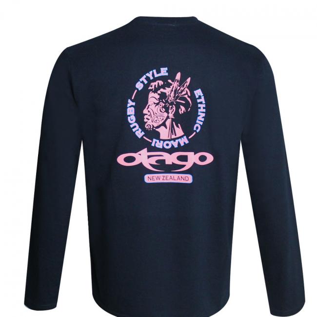 TOHUNGA TEE SHIRT ML OTAGO BLEU MARINE