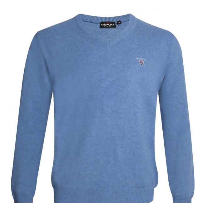 BUENOS AIRES PULL COL V OTAGO BLEU OCEAN