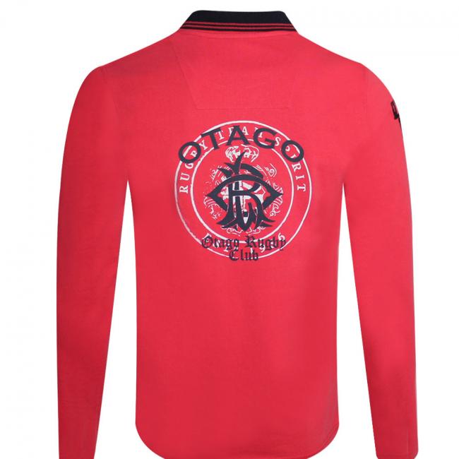 WALTER TEE SHIRT ML OTAGO FRAMBOISE