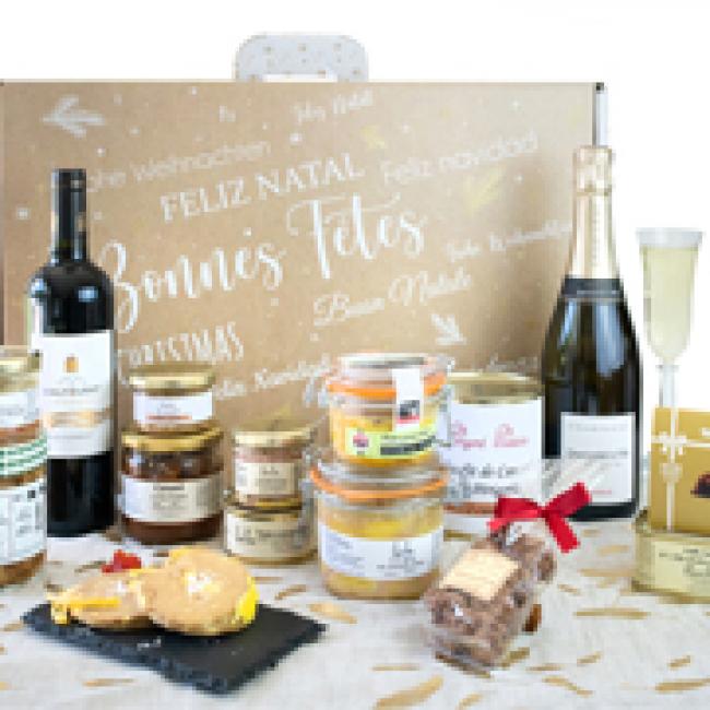 Grand panier gastronomie Foie Gras