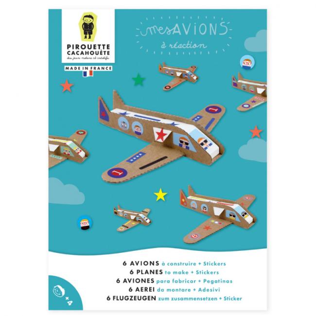 Kit cr&eacute;atif Avions &agrave; r&eacute;action