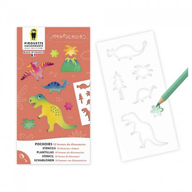 Pochoirs dinosaures