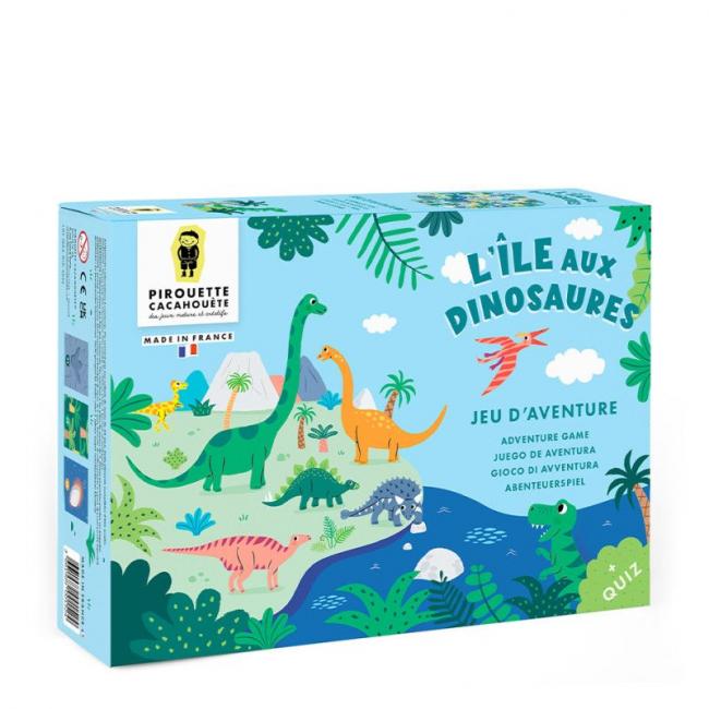 Jeu L'&icirc;le aux dinosaures