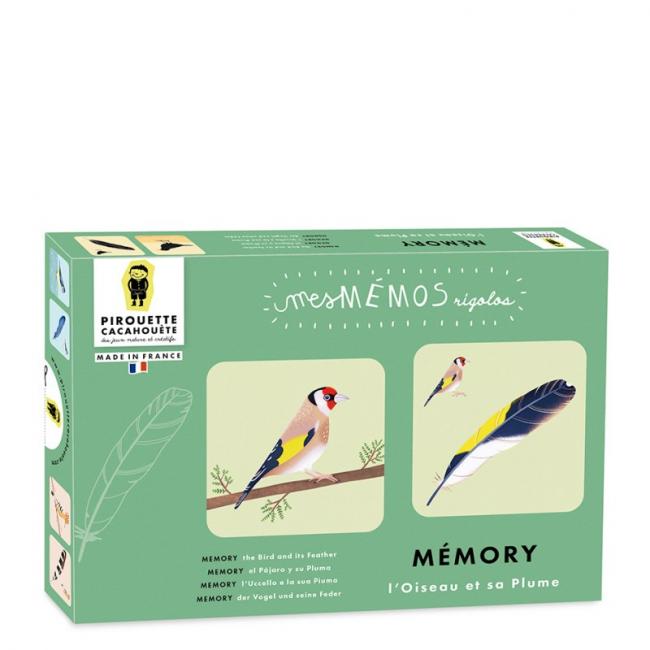 Jeu de M&eacute;mory Oiseaux et Plumes