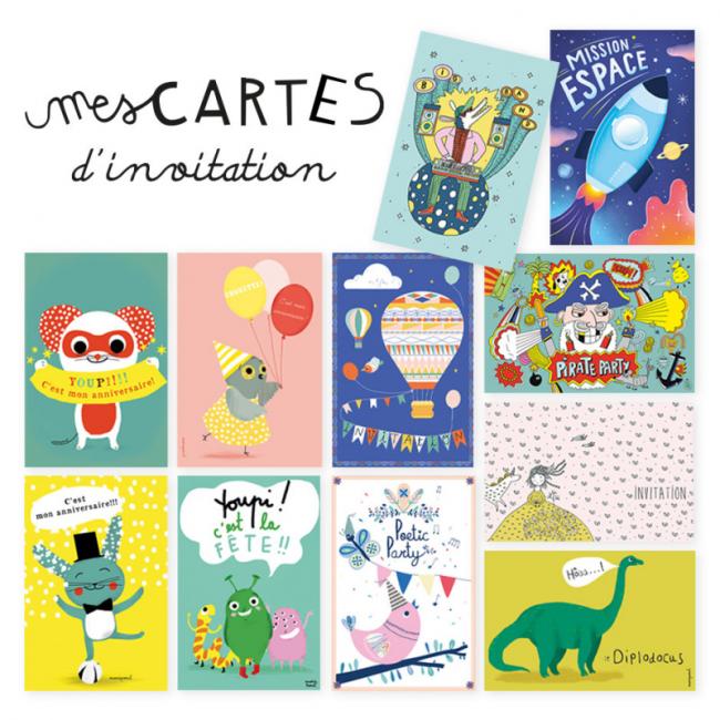 Cartes d'Invitations