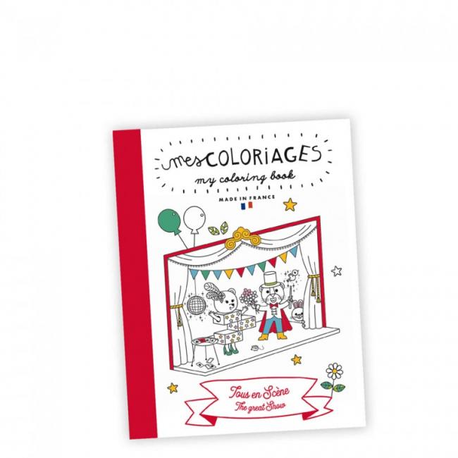 Carnets de coloriage spectacle